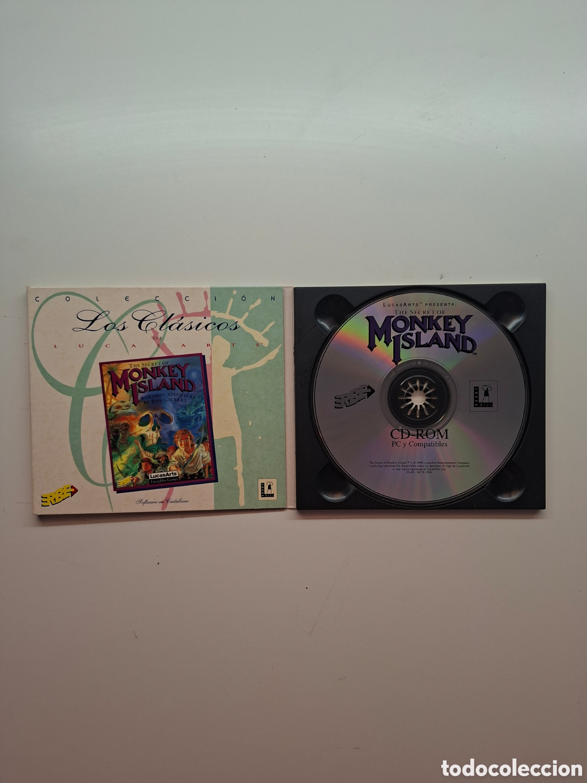 Videojuegos y consolas: THE SECRET OF MONKEY ISLAND, de LUCASARTS, videojuego PC MS-DOS o WINDOWS 95