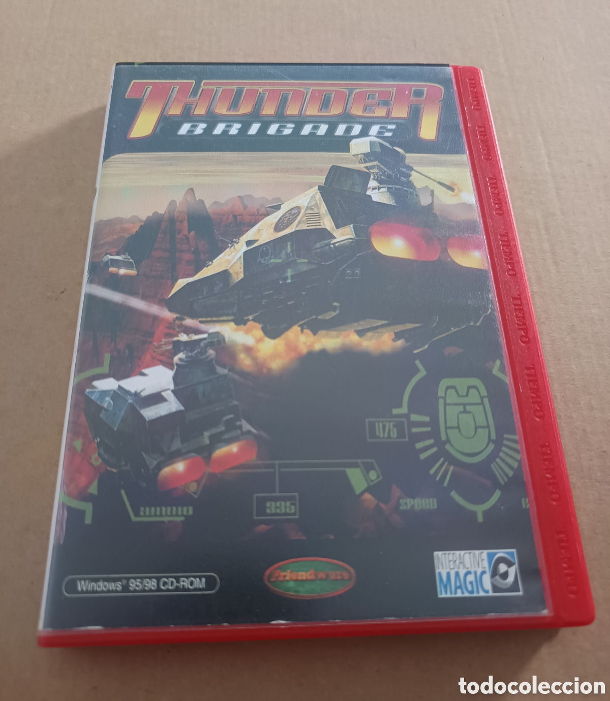 Videojuegos y consolas: {&deg;_&deg;} Juego PC CD-Rom Thunder Brigade (Friendware/Interactive Magic, 1999). Blue Moon - Club Tiempo.