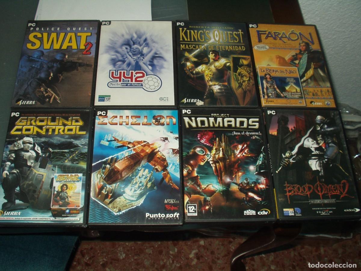 Videojuegos y consolas: LOTE 16 VIDEO JUEGOS PARA PC