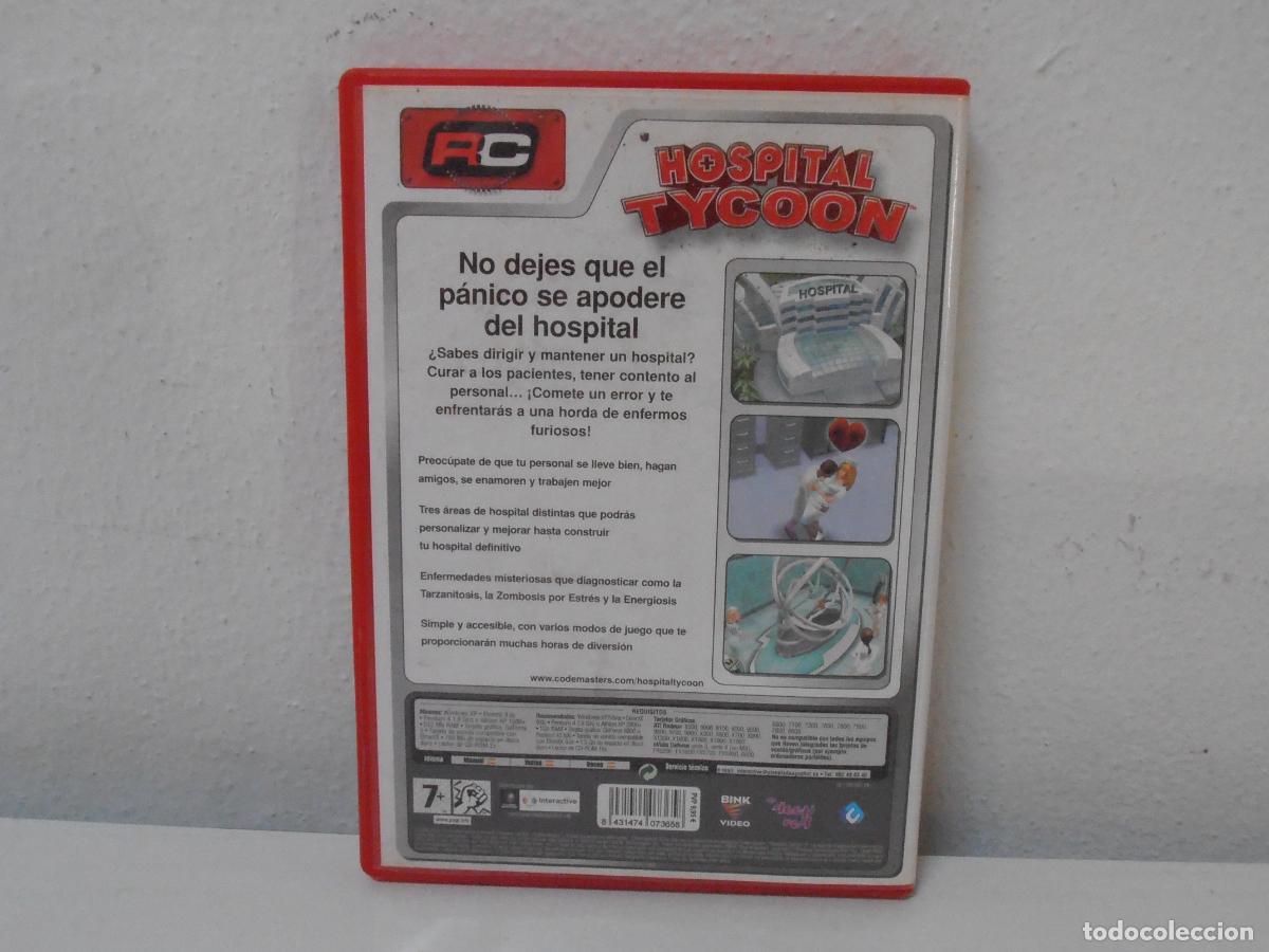 Videojuegos y consolas: JUEGO PC, CD ROM, HOSPITAL TYCOON, CODEMASTERS - Foto 3