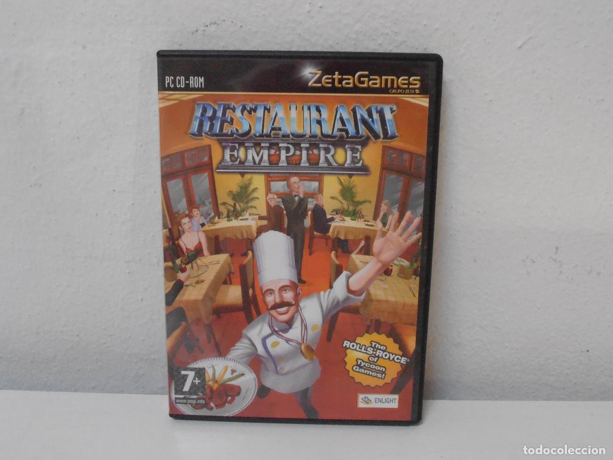 Videojuegos y consolas: JUEGO PC, CD ROM, RESTAURANT EMPIRE - Foto 1