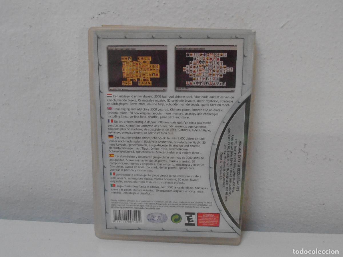 Videojuegos y consolas: JUEGO PC, CD ROM, MAGJONGG, FAMILY FRIENDLY SOFTWARE - Foto 3