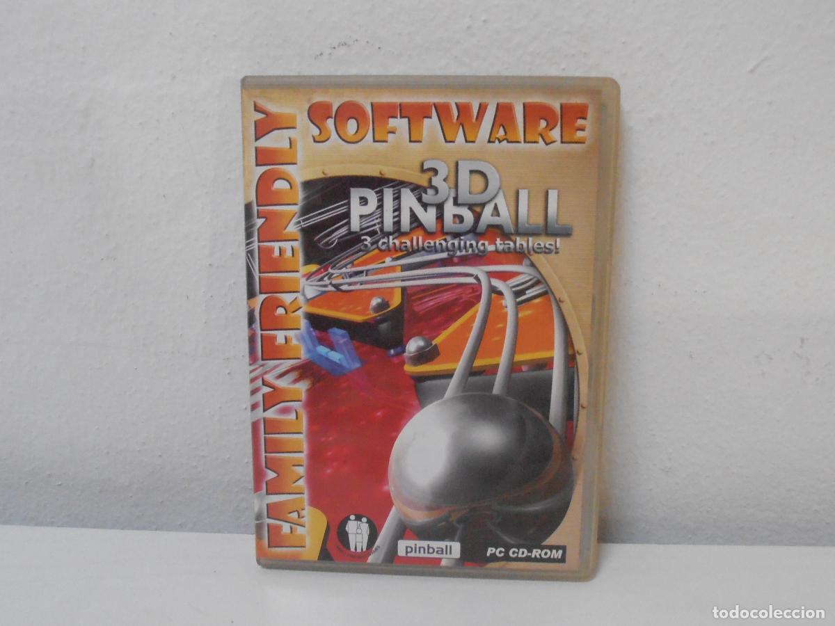 Videojuegos y consolas: JUEGO PC, CD ROM, 3D PINBALL, FAMILY FRIENDLY SOFTWARE