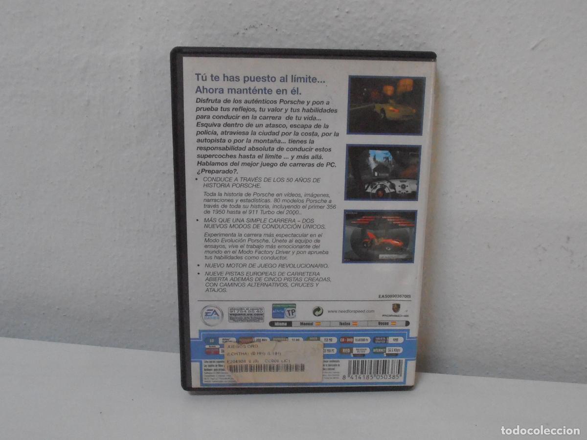 Videojuegos y consolas: JUEGO PC, CD ROM, NEED FOR SPEED PORSCHE, CLASSIC EA GAMES - Foto 3
