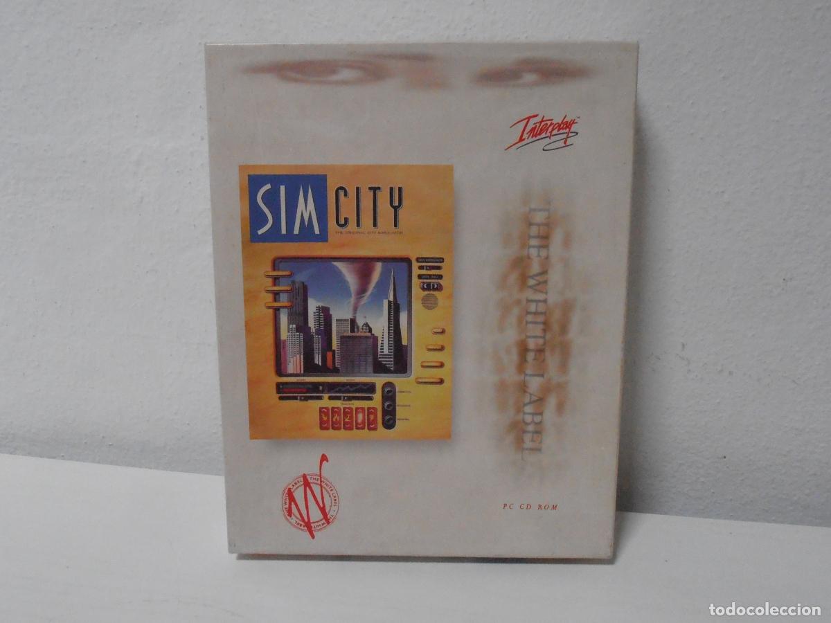 Videojuegos y consolas: JUEGO PC, CAJA GRANDE, CD ROM, SIM CITY, THE WHITE LABEL, INTERPLAY