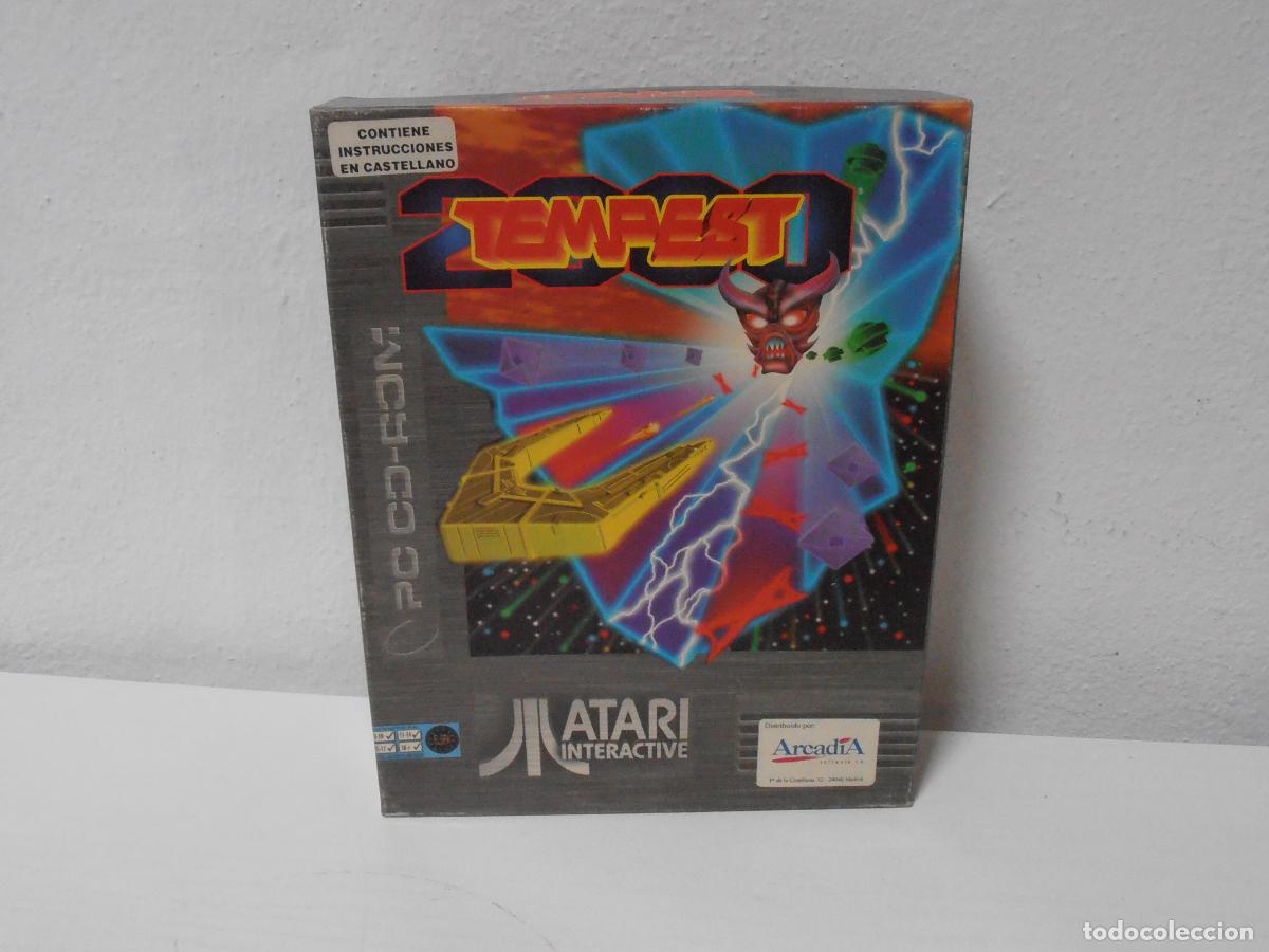 Videojuegos y consolas: JUEGO PC, CAJA GRANDE, CD ROM, TEMPEST, ATARI INTERACTIVE, DISTRIBUIDO POR ARCADIA
