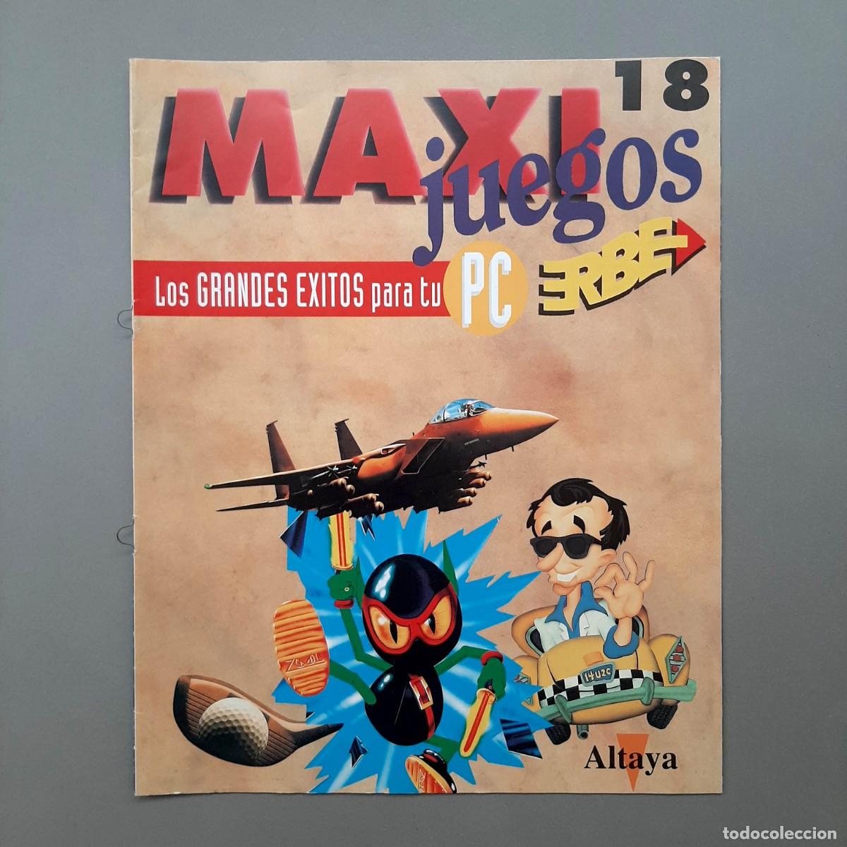 Videojuegos y consolas: Fasc&iacute;culo manual gu&iacute;a videojuego PC Cruise for a Corpse. Maxi Juegos Erbe. N&uacute;mero 18. Altaya.