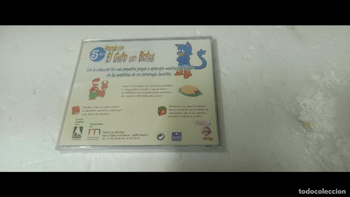 Videojuegos y consolas: juego pc antiguos cd el gato con botas - Foto 2