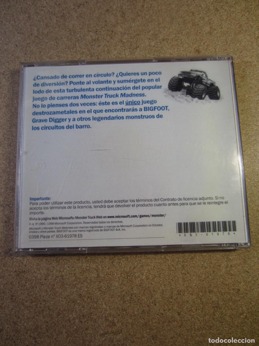 Videojuegos y consolas: Monster Truck Madness 2 Microsoft (PC CD-ROM) - Foto 2