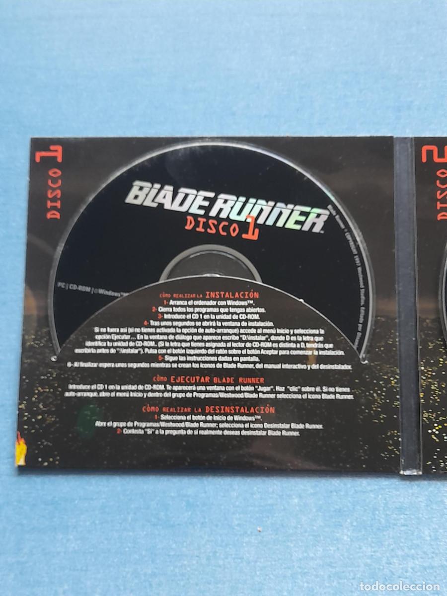 Videojuegos y consolas: BLADE RUNNER Pc - CD Rom Westwood Studios Dinamic Multimedia - Foto 5