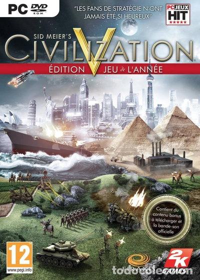 Videojuegos y consolas: Sid Meier's Civilization V: &Eacute;dition Jeu de l'Ann&eacute;e- 5026555057851