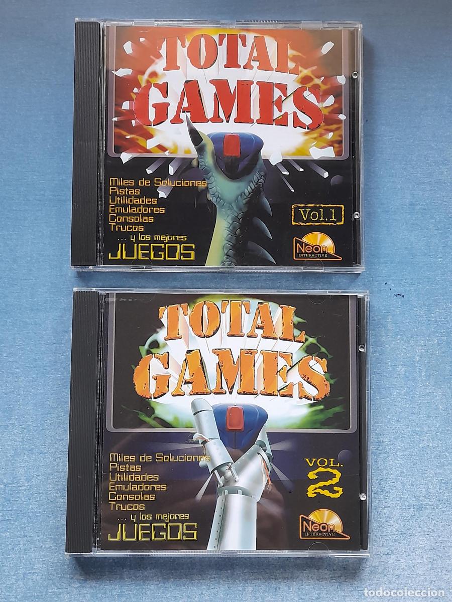 Videojuegos y consolas: TOTAL GAMES Vol. 1 - Vol. 2 - PC CD-Rom - Foto 1