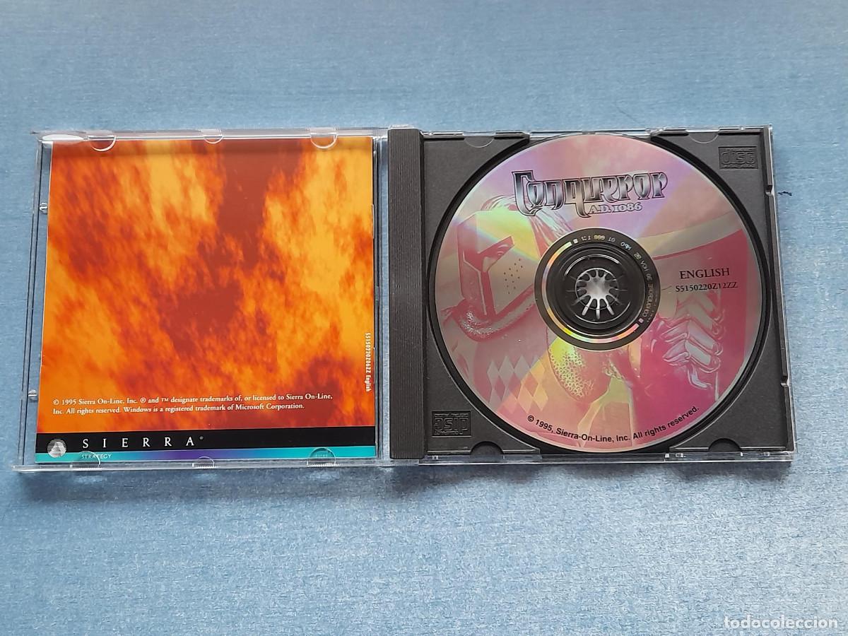 Videojuegos y consolas: Video Juego PC/ CD ROM CONQUEROR A. D. 1086 - Foto 3