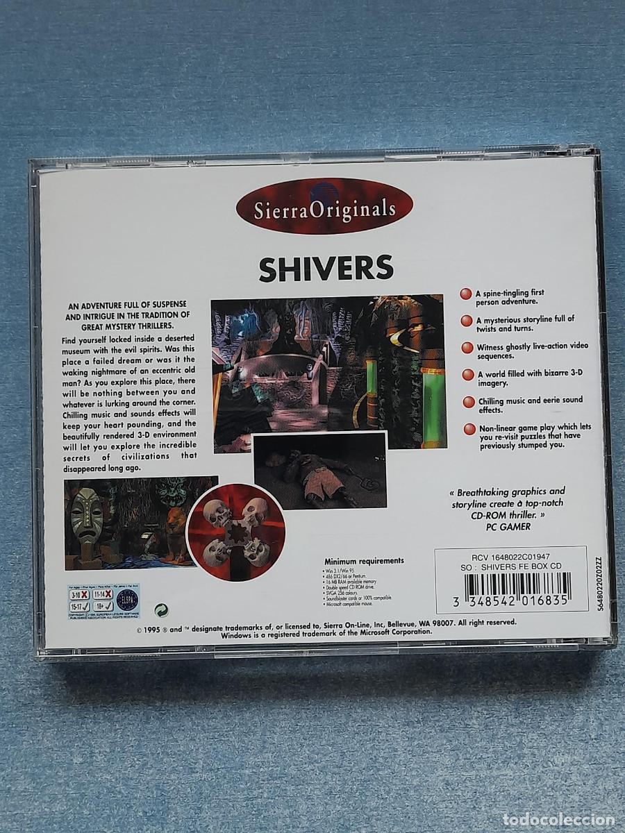 Videojuegos y consolas: Video Juego PC/ CD ROM Shivers / Sierra - Foto 2