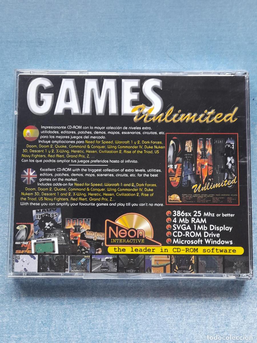 Videojuegos y consolas: Video Juego PC/ CD ROM Games Unlimited - Foto 2