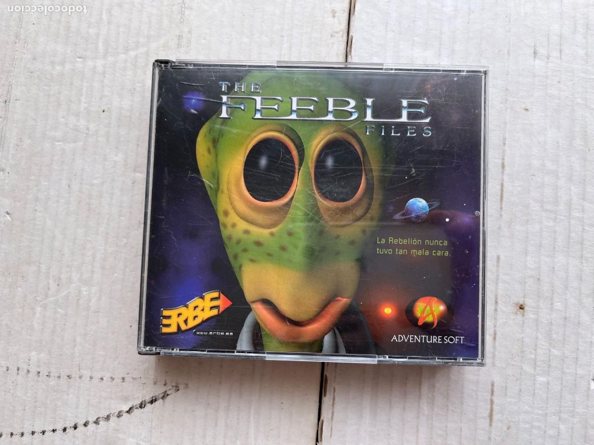 Videojuegos y consolas: THE FEEBLE FILES - ERBE ADVENTURE SOFT X 4 DISCOS FEBLE - PC CD ROM KREATEN