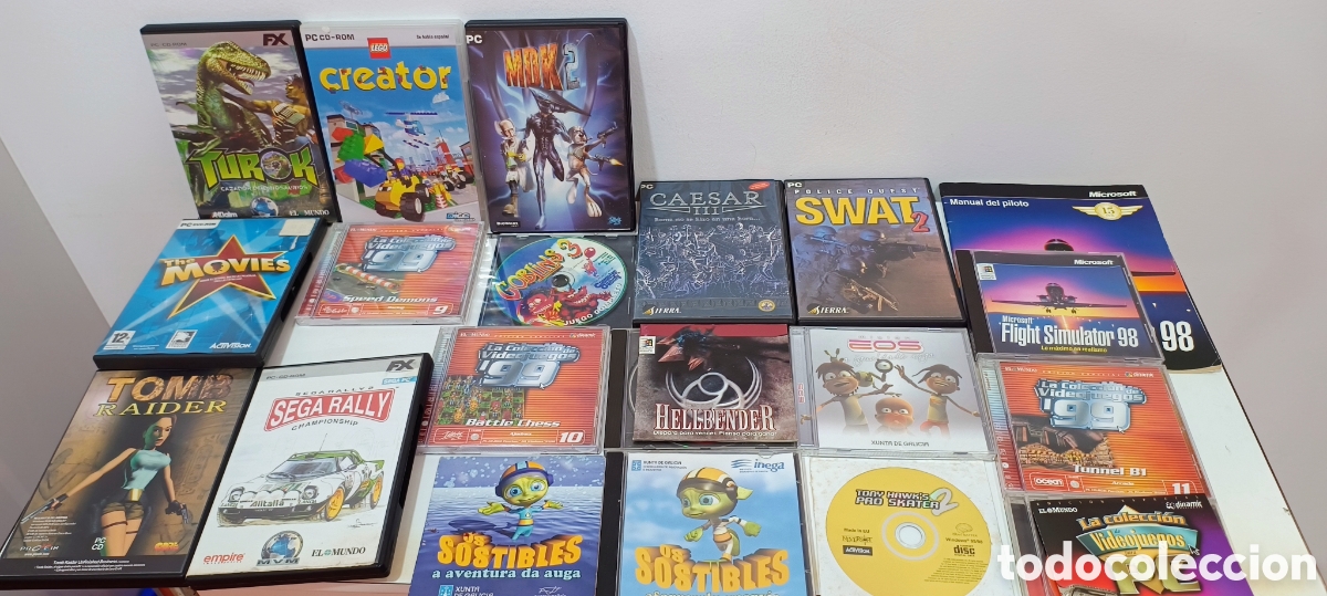 Videojuegos y consolas: Lote de juegos para pc