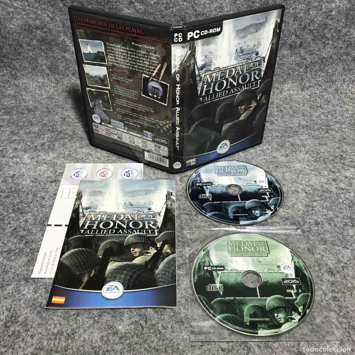 Video Games and Consoles: MEDAL OF HONOR ALLIED ASSAULT PC