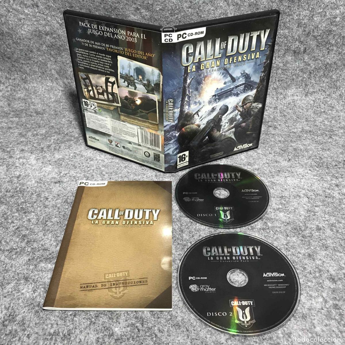 Video Games and Consoles: CALL OF DUTY LA GRAN OFENSIVA EXPANSION PACK PC