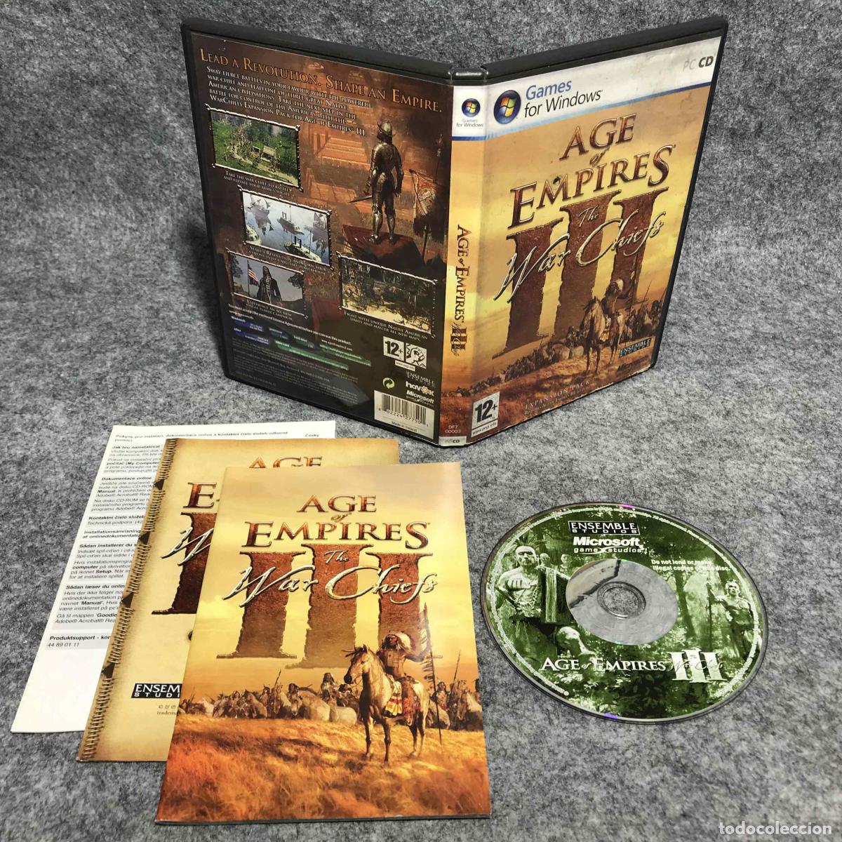 Video Games and Consoles: AGE OF EMPIRES III THE WAR CHIEFS PC