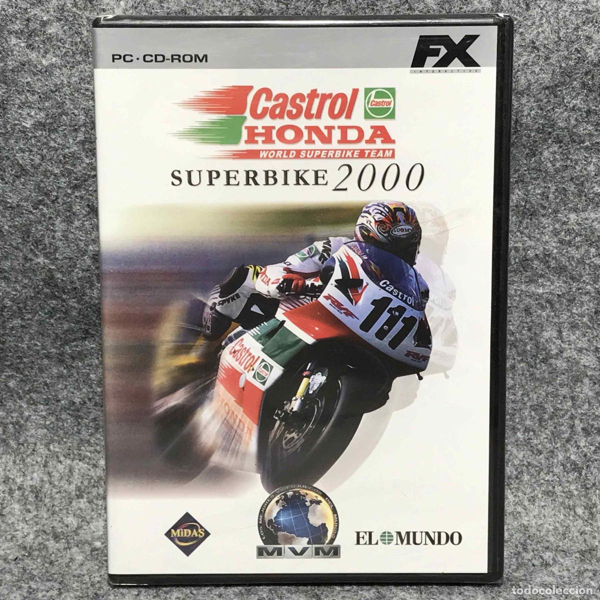 Videojuegos y consolas: CASTROL HONDA SUPERBIKE 2000 NUEVO PRECINTADO PC