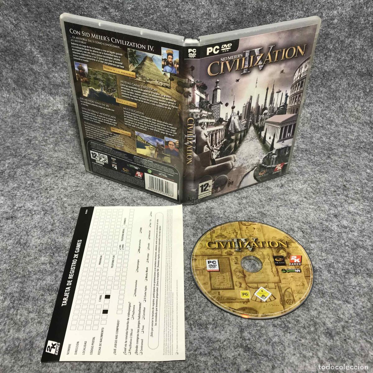 Video Games and Consoles: SID MEIERS CIVILIZATION IV PC