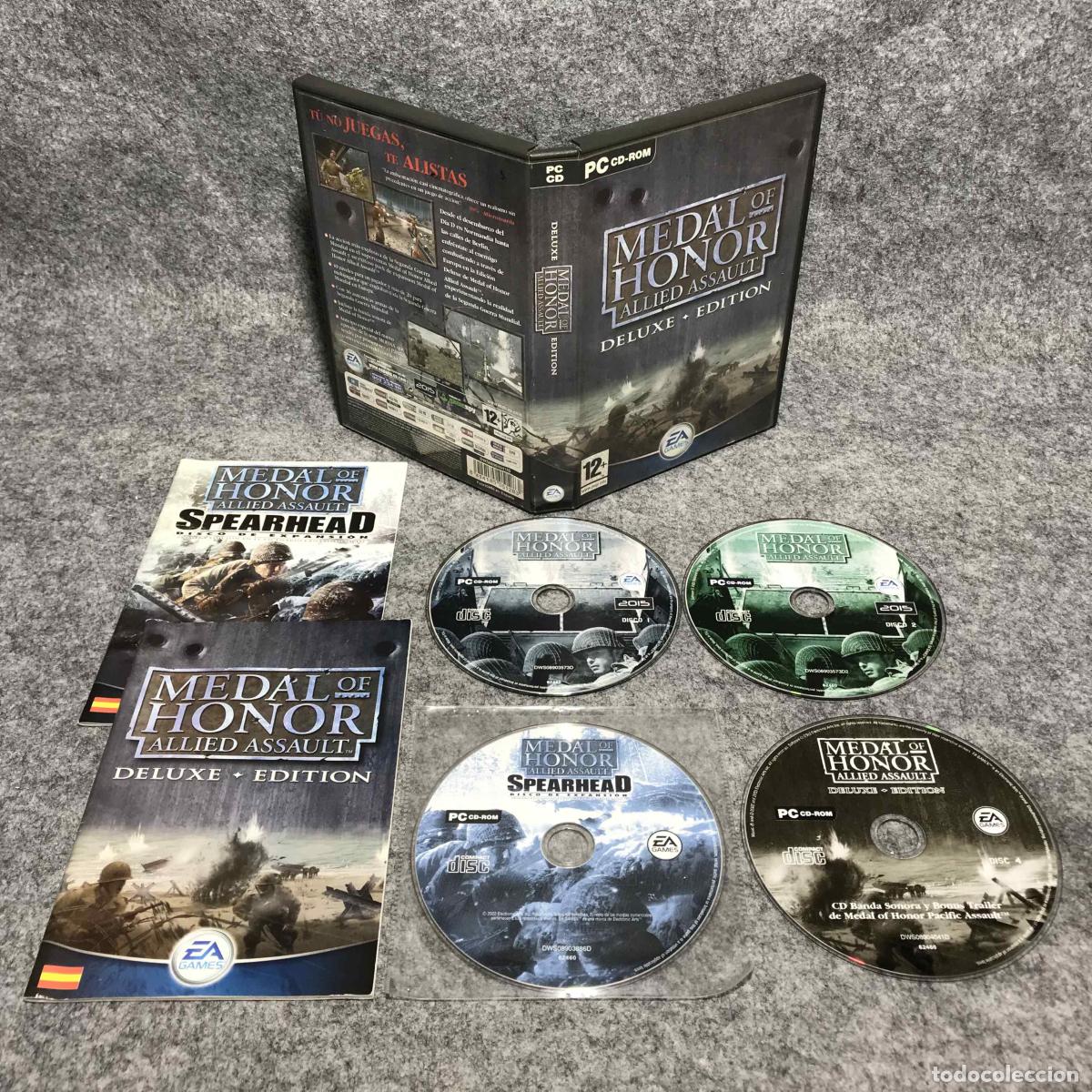 Videojuegos y consolas: MEDAL OF HONOR ALLIED ASSAULT DELUXE EDITION PC