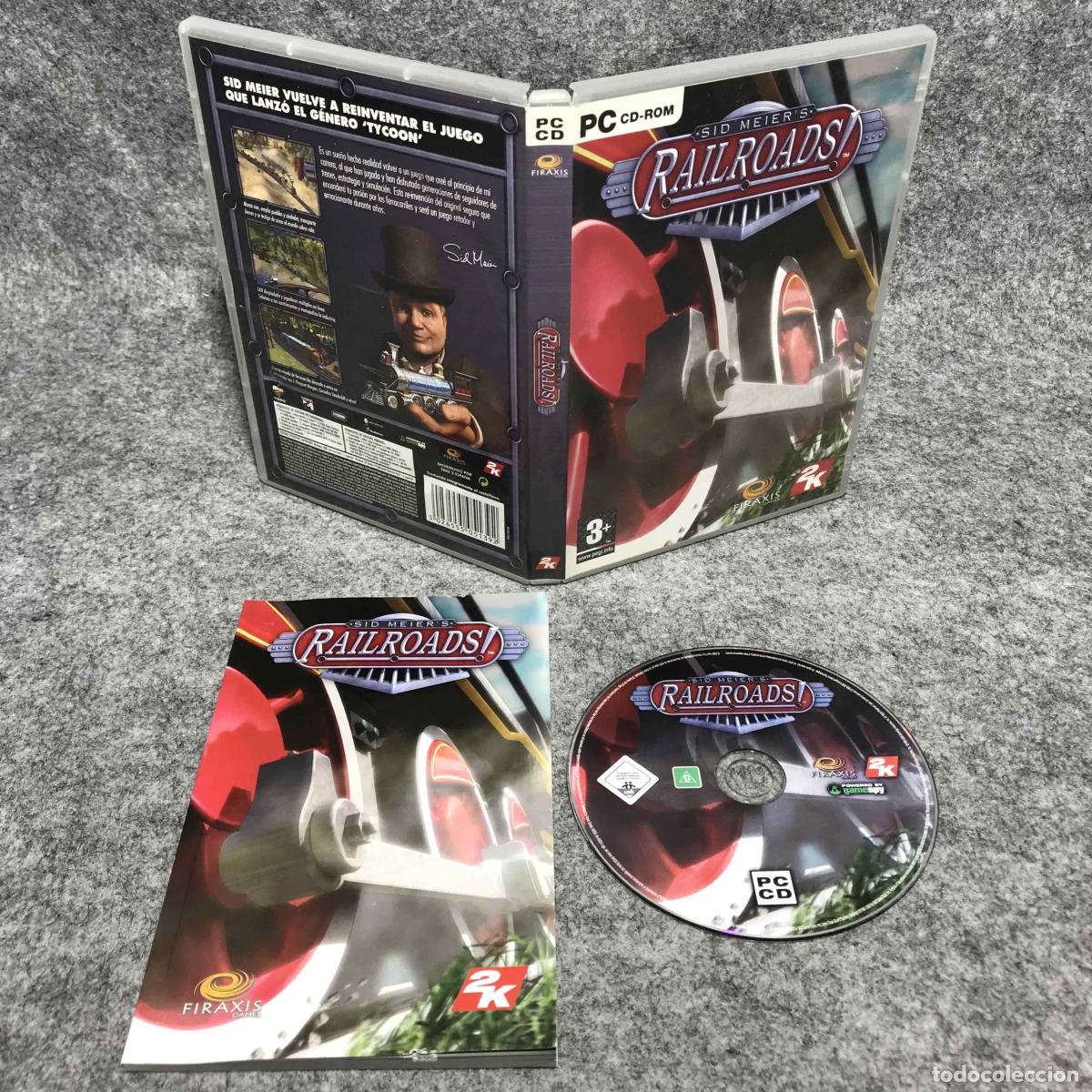 Videojuegos y consolas: SID MEIERS RAILROADS PC - Foto 1