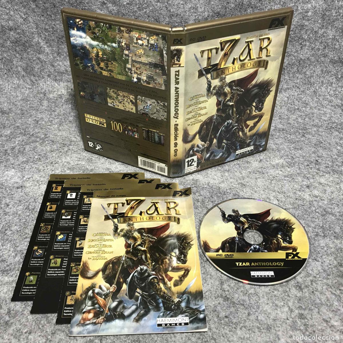 Videojuegos y consolas: TZAR ANTHOLOGY EDICION DE ORO PC