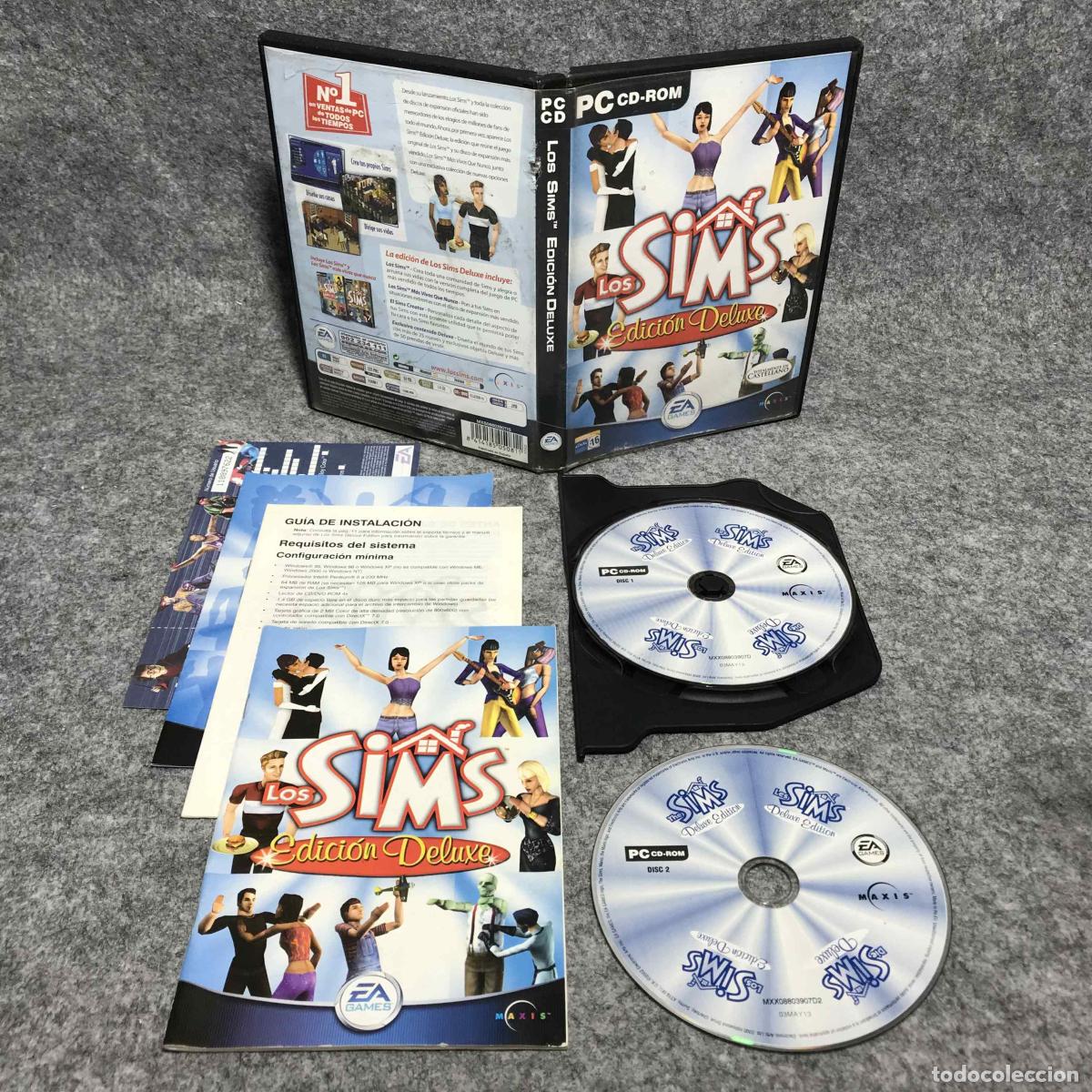 Videojuegos y consolas: LOS SIMS EDICION DELUXE PC