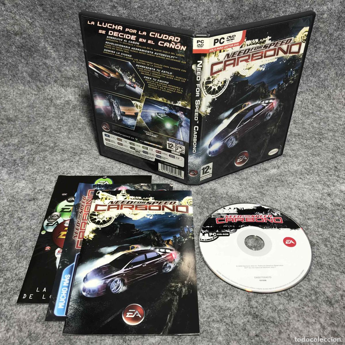 Videojuegos y consolas: NEED FOR SPEED CARBONO PC