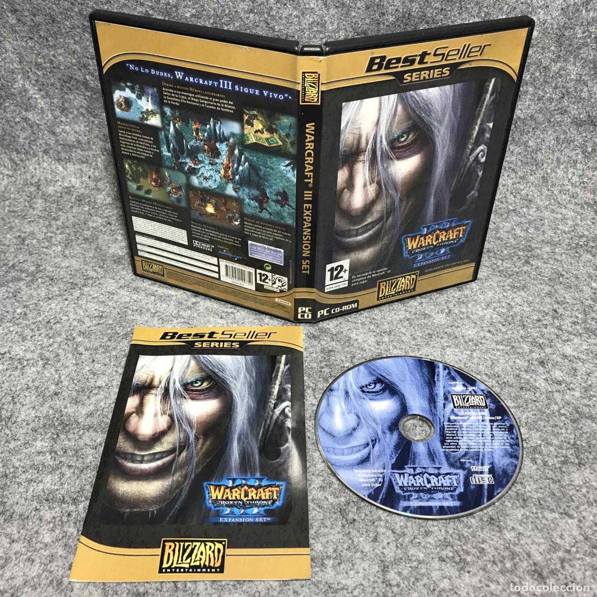 Videojuegos y consolas: WARCRAFT III EXPANSION SET PC