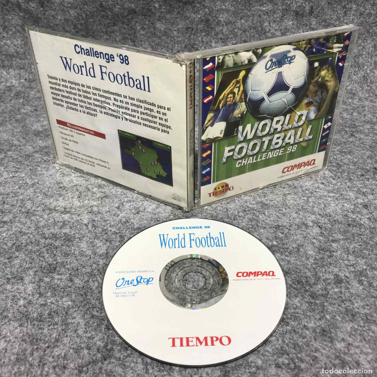 Videojuegos y consolas: WORLD FOOTBAL CHALLENGE 98 PC