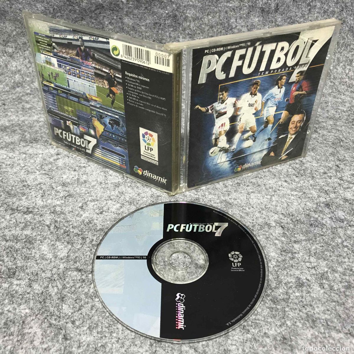 Videojuegos y consolas: PC FUTBOL 7 PC