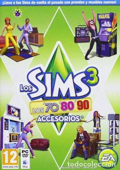 Videojuegos y consolas: Los Sims 3: Los 70, 80 Y 90. Accesorios- 5030935110340
