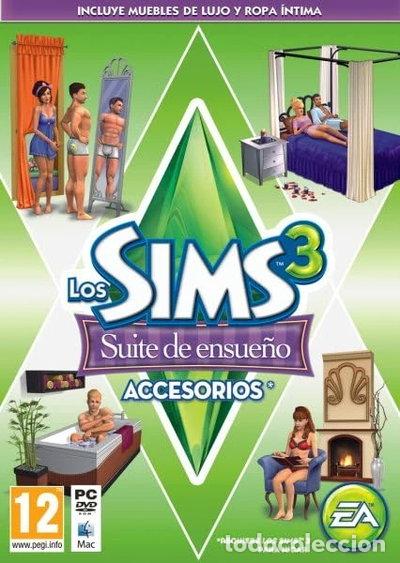 Videojuegos y consolas: Los Sims 3: Suite De Ensue&ntilde;o. Accesorios- 5030934104913