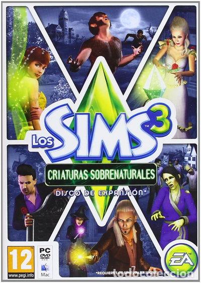 Videojuegos y consolas: Los Sims 3: Criaturas Sobrenaturales- 5030934109055