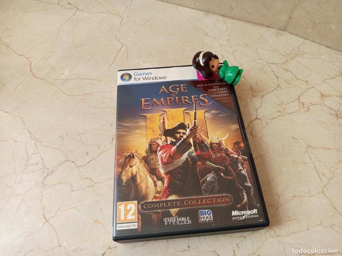 Videojuegos y consolas: Video Juego PC/ CD ROM - Age of Empires III Colecci&oacute;n Completa 5 CD' s + Manuales - Windows - 2005.