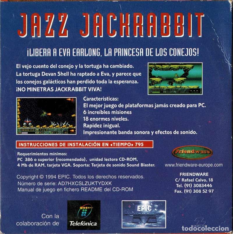 Videojuegos y consolas: Jazz Jackrabbit. Versi&oacute;n completa. PC - Foto 2