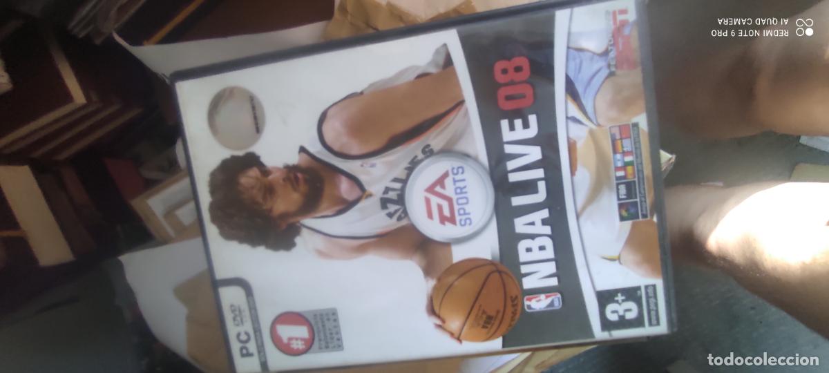 Videojuegos y consolas: NBA LIVE 08, EA SPORTS. PAUL GASOL. PC DVD