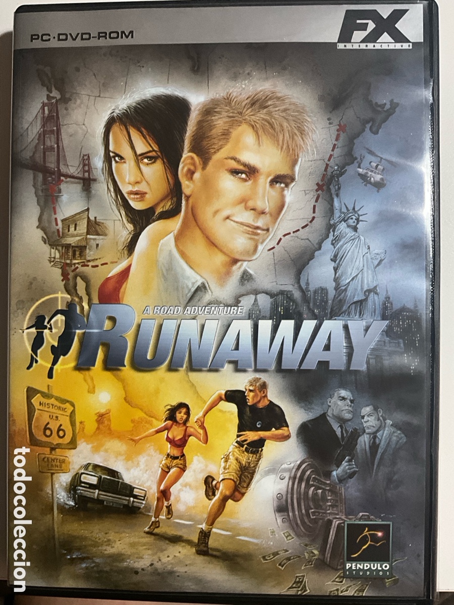 Videojuegos y consolas: RUNAWAY. A ROAD ADVENTURE