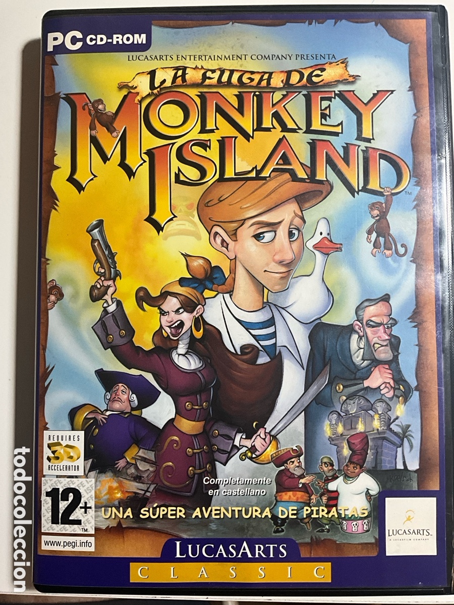 Videojuegos y consolas: LA FUGA DE MONKEY ISLAND