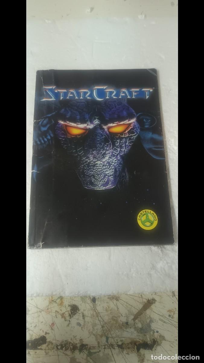 Videojuegos y consolas: Manual de juego caja grande starcraft