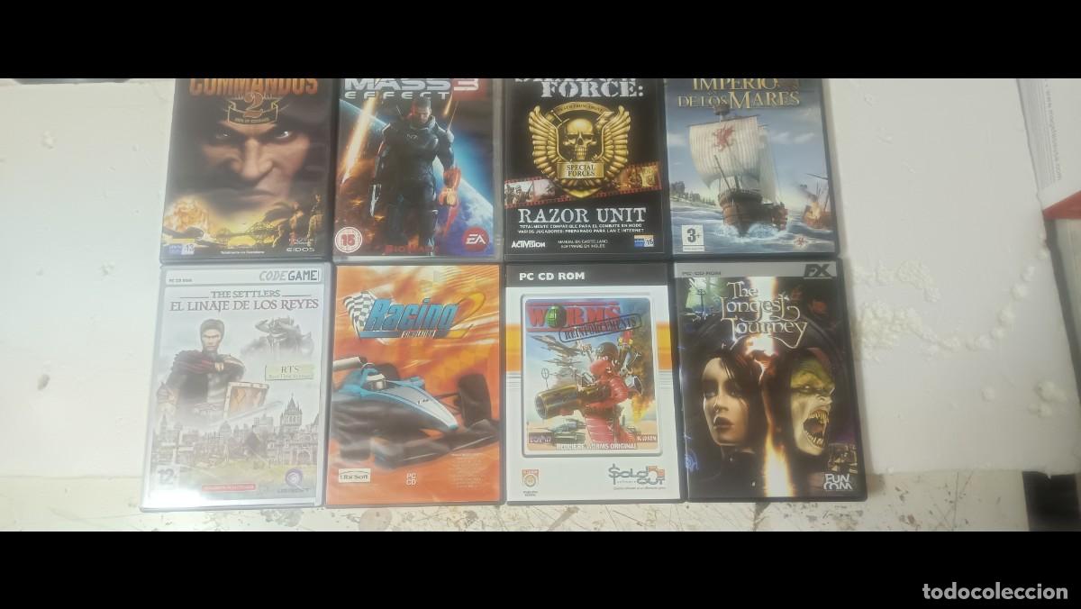 Videojuegos y consolas: Lote de 8 juego para pc cd - Foto 2