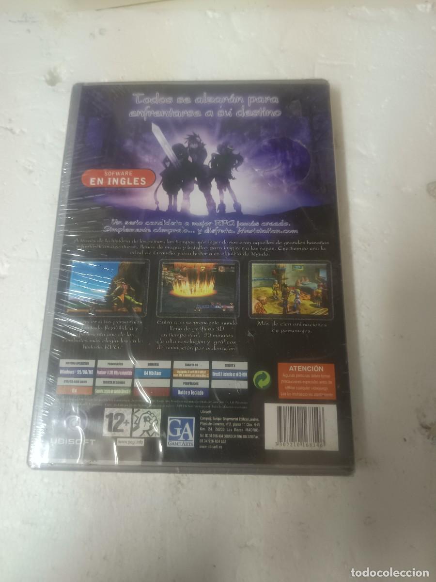 Videojuegos y consolas: juego para pc cd grandia 2 sin desprecintar - Foto 2