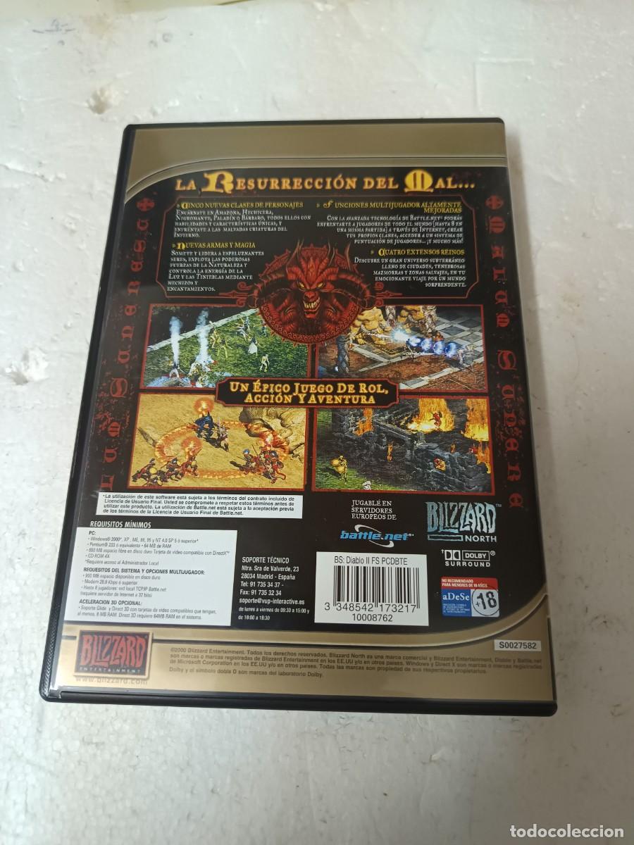 Videojuegos y consolas: juego para pc cd diablo 2 espa&ntilde;ol - Foto 2