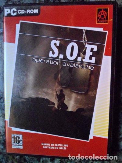Videojuegos y consolas: S.O.E. Operation Avalanche- 8431019050151