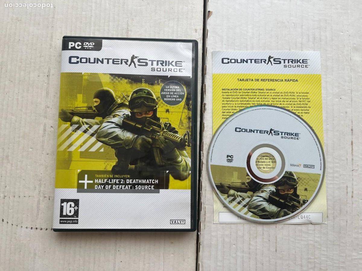 Videojuegos y consolas: COUNTER STRIKE SOURCE COUNTERSTRIKE - PC CD DVD KREATEN
