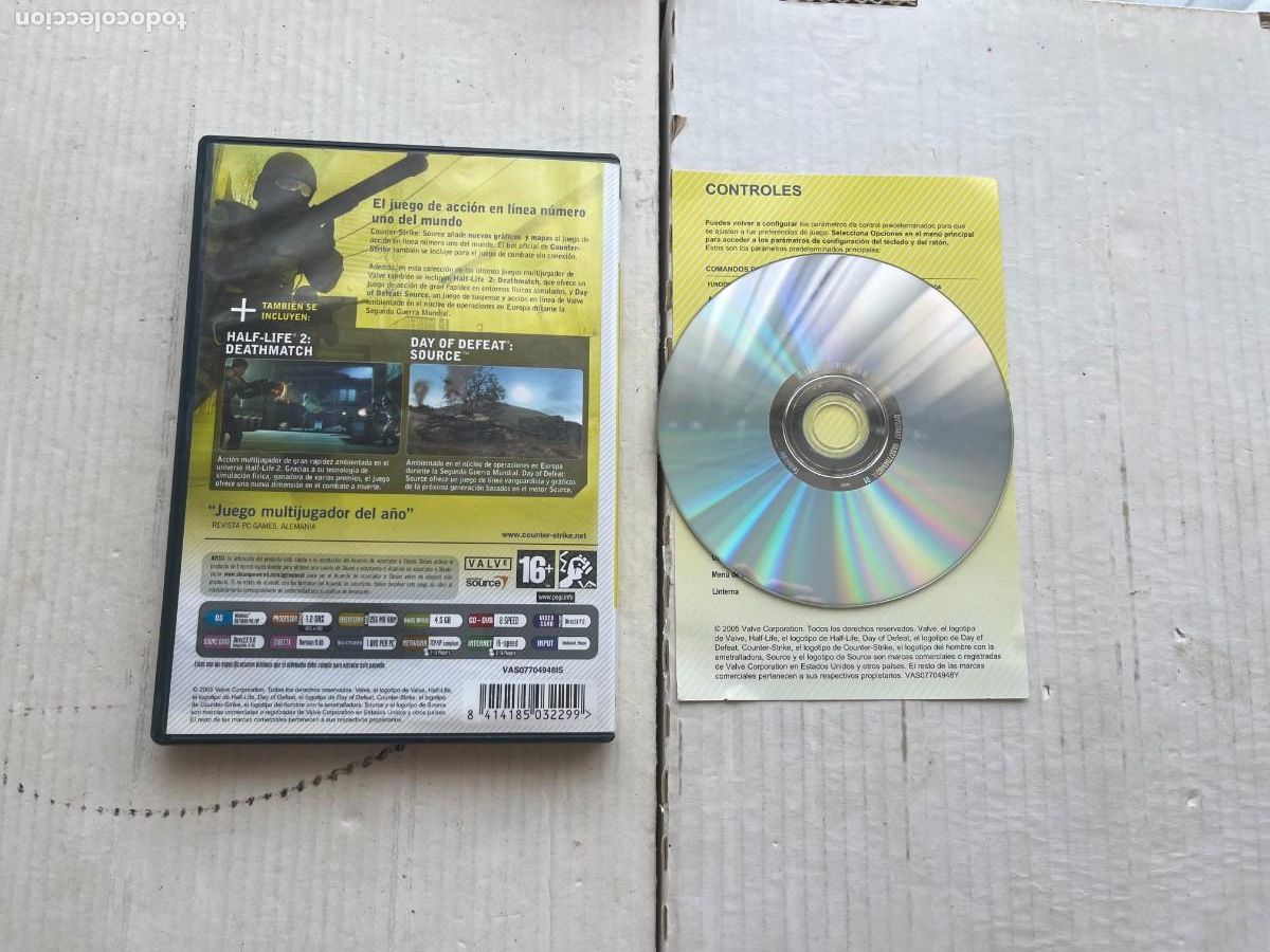 Videojuegos y consolas: COUNTER STRIKE SOURCE COUNTERSTRIKE - PC CD DVD KREATEN - Foto 2