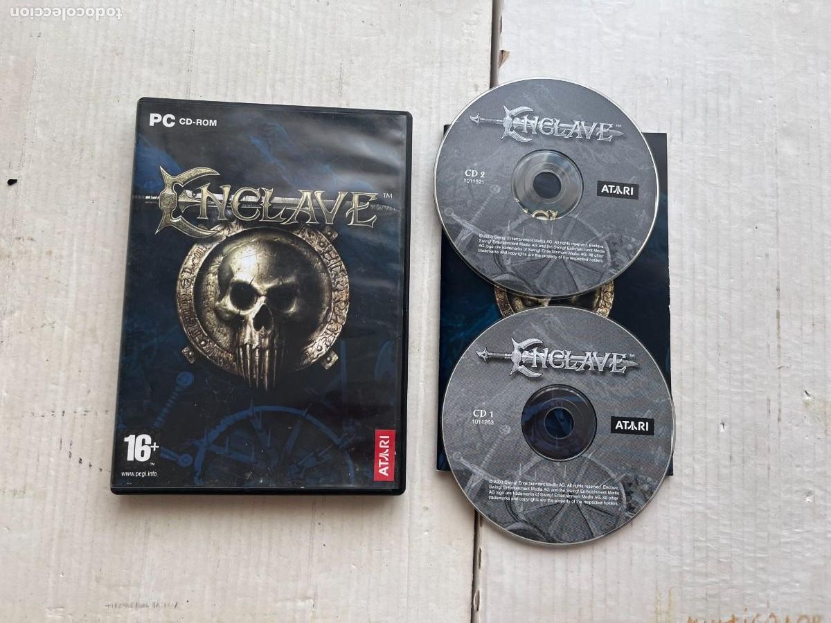 Videojuegos y consolas: ENCLAVE - PC CD KREATEN